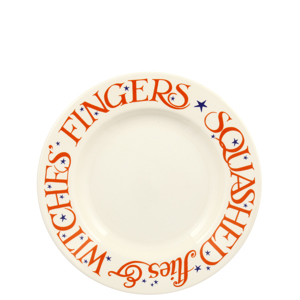 Emma Bridgewater Halloween Toast Witches’ Fingers 8.5 Inch Plate